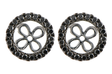 A243-37559: EARRING JACKETS .34 TW (FOR 1.50-2.00 CT TW STUDS)