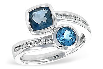 A244-35804: LDS RG 1.55 TW BLUE TOPAZ 1.70 TGW