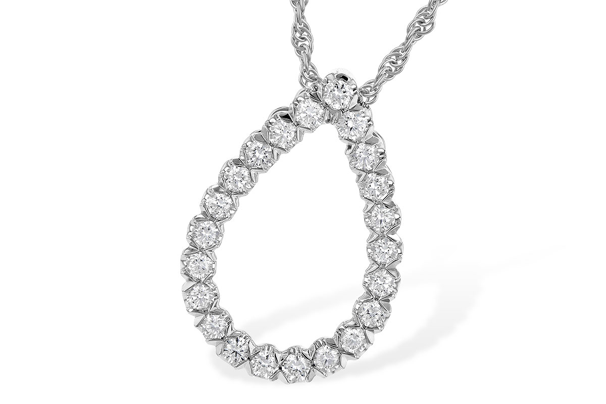 A245-23959: NECKLACE .50 TW