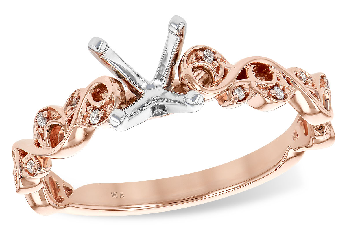 A245-23986: LDS SEMI DIA RG .04 TW