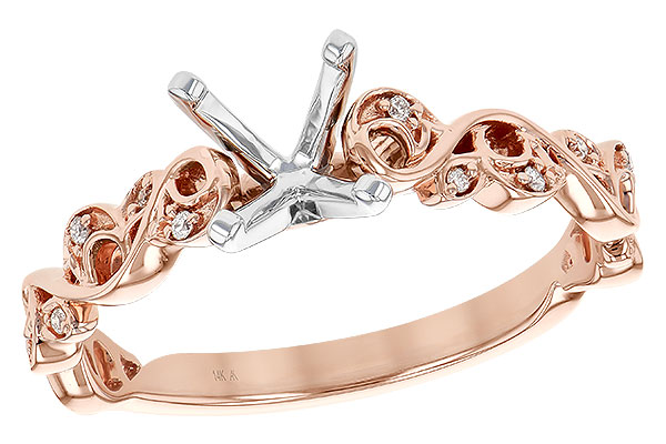 A245-23986: LDS SEMI DIA RG .04 TW