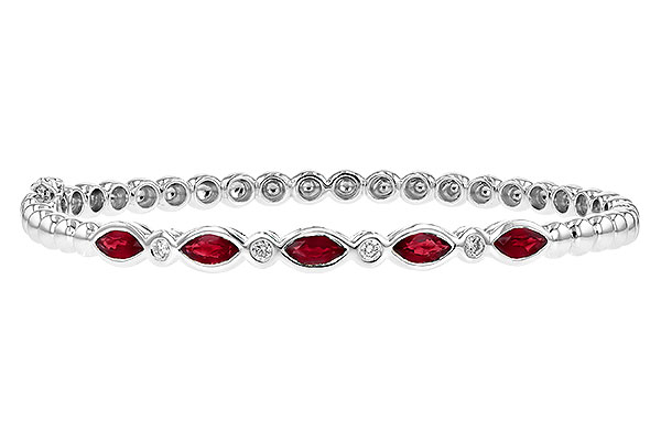 A245-25777: BANGLE 1.50 RUBY 1.63 TGW