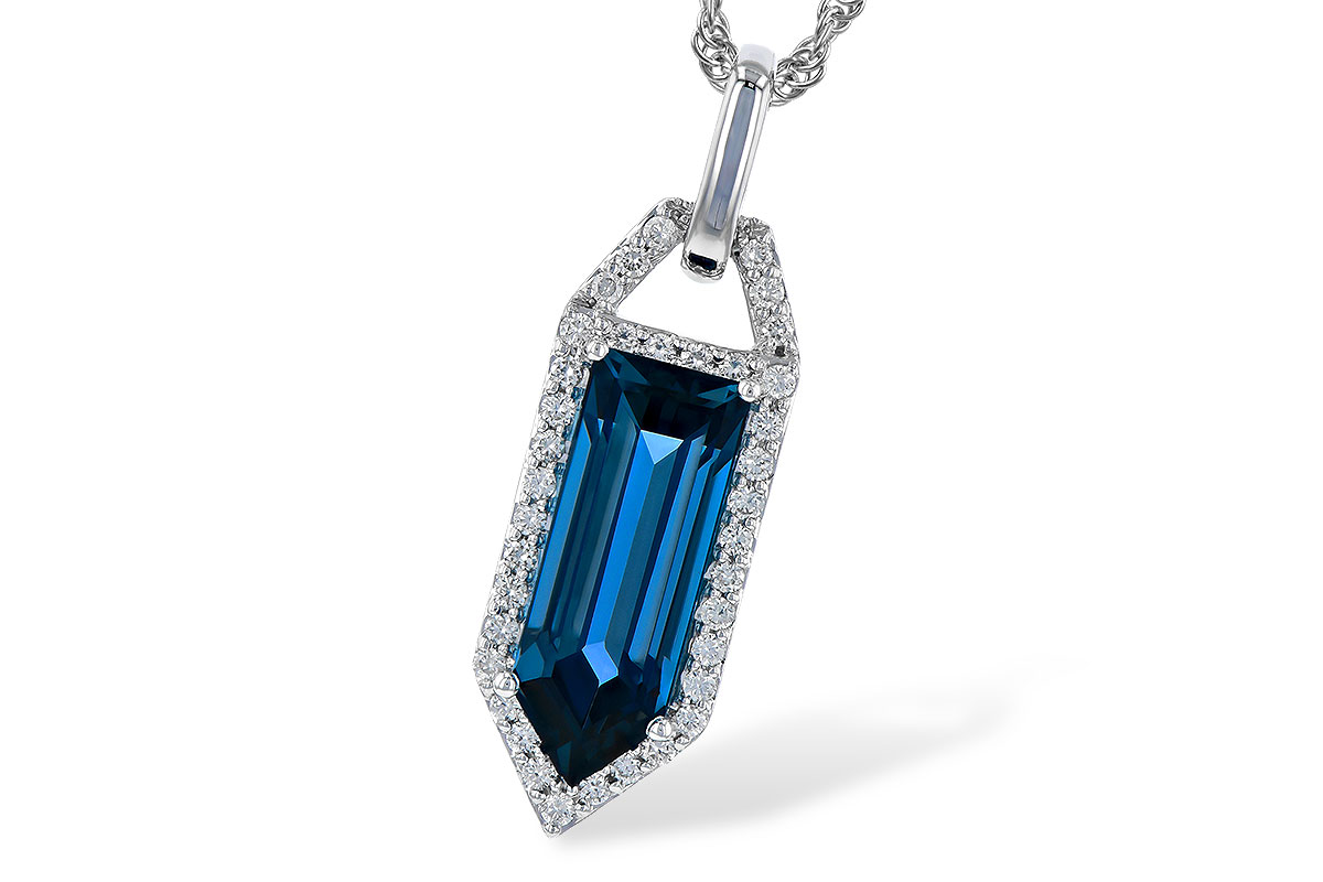 A327-93004: NECK 2.95 LONDON BLUE TOPAZ 3.12 TGW