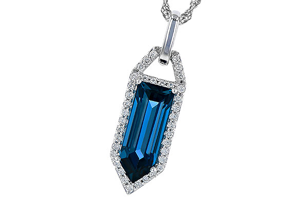 A327-93004: NECK 2.95 LONDON BLUE TOPAZ 3.12 TGW