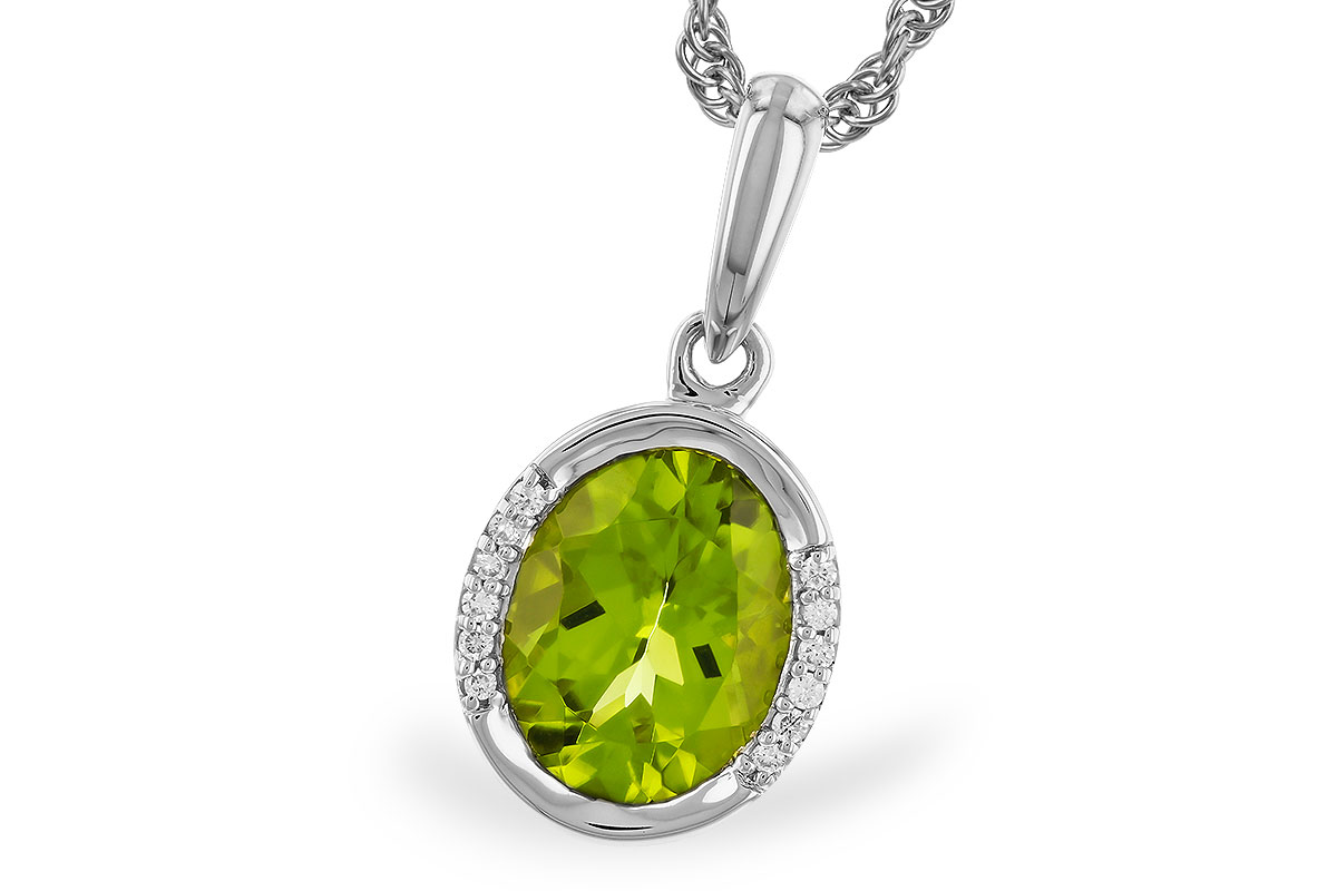 A328-85795: NECKLACE 1.72 TW PERIDOT 1.75 TGW (9x7 PER)