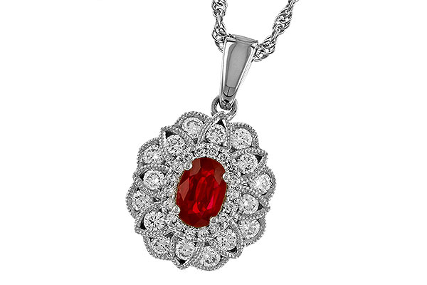 A328-89395: NECK .55 RUBY TW 1.07 TGW (6x4MM RUBY)