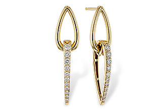 A329-73968: EARRINGS .75 TW