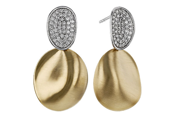 A329-73977: EARRINGS .38 TW