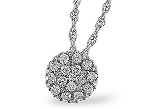 A329-75731: NECKLACE .25 TW