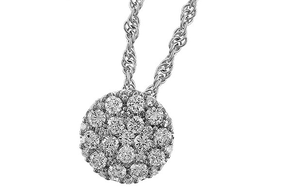 A329-75731: NECKLACE .25 TW