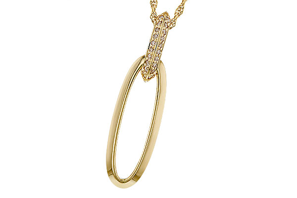 A329-76640: NECKLACE .10 TW