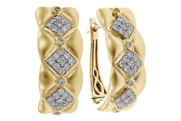 A329-76659: EARRINGS .75 TW