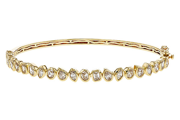 A329-80322: BANGLE 1.65 TW FANCY CUT DIAS