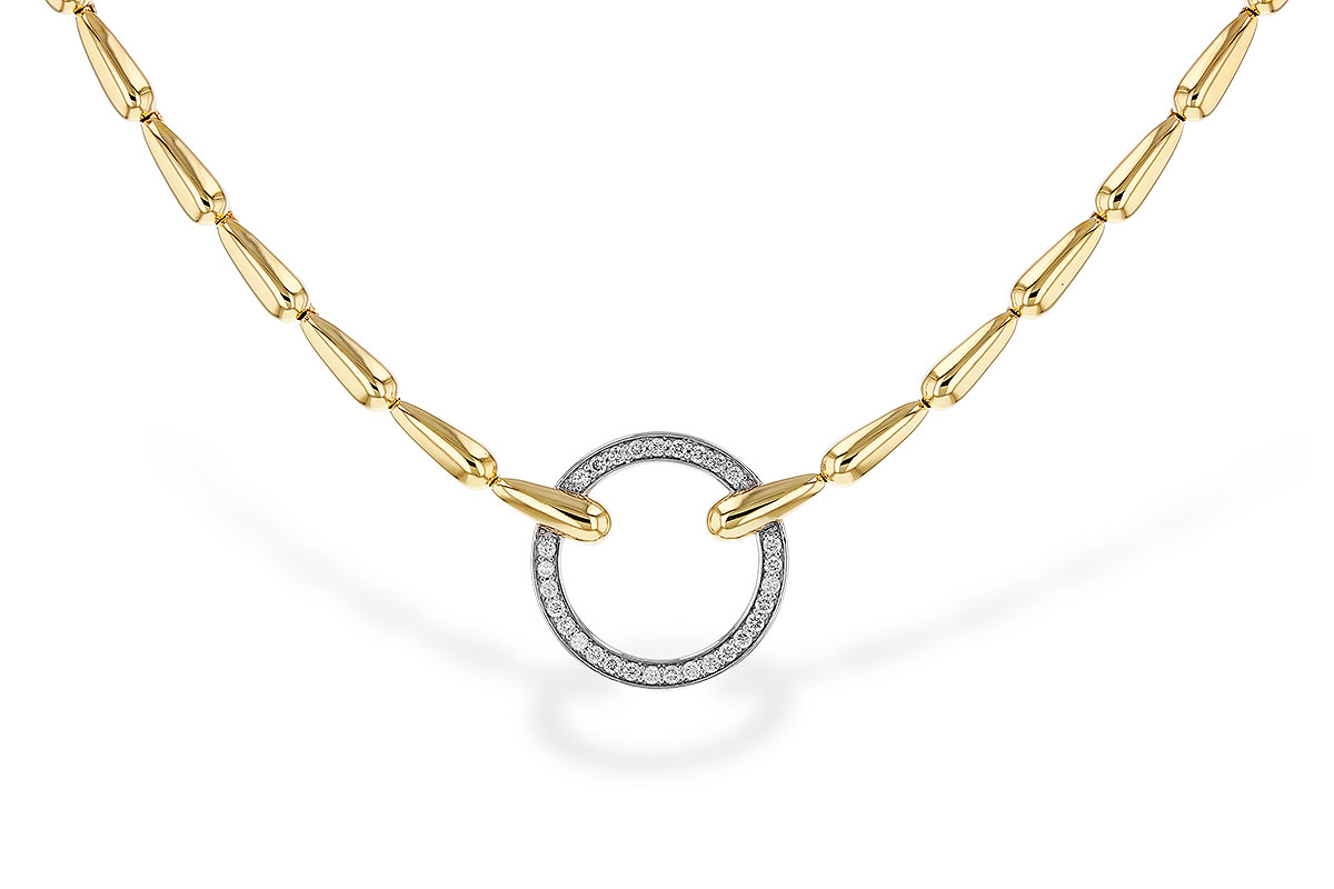 A329-81222: NECKLACE .33 TW (17")