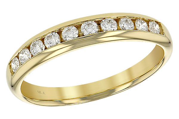 B147-96704: LDS WED RG .32 TW (10 STONES)