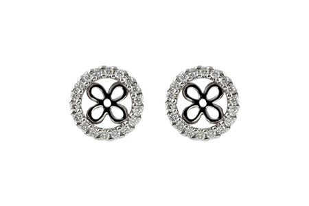 B242-49386: EARRING JACKETS .30 TW (FOR 1.50-2.00 CT TW STUDS)