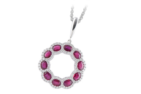 B243-39440: NECK 2.00 RUBY 2.38 TGW