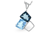 B243-43031: NECK 10.60 BLUE TOPAZ 10.73 TGW