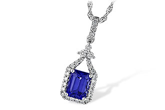 B245-18486: NECK 1.42 TANZANITE 1.72 TGW