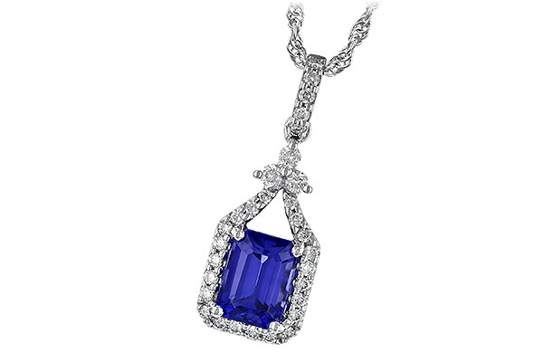 B245-18486: NECK 1.42 TANZANITE 1.72 TGW