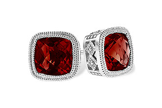 B327-91268: EARR 2.50 TW GARNET