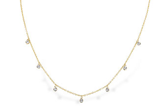 B328-83077: NECKLACE .12 TW (18 INCHES)