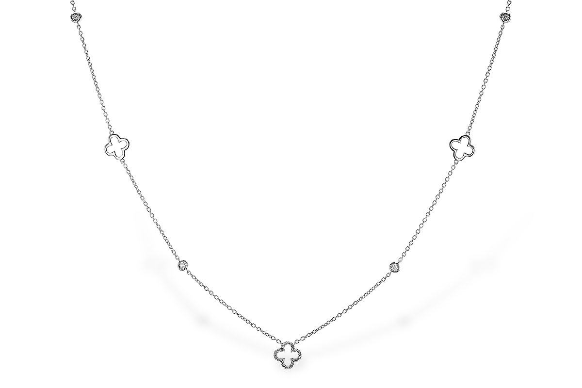 B329-74868: NECKLACE .20 TW (18")
