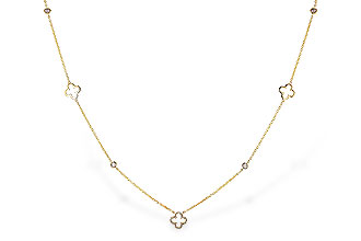 B329-74868: NECKLACE .20 TW (18")