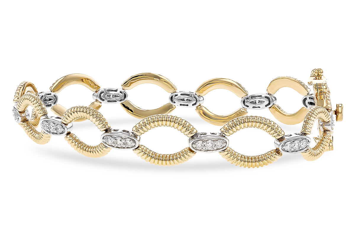 B329-78477: BRACELET .75 TW (7")