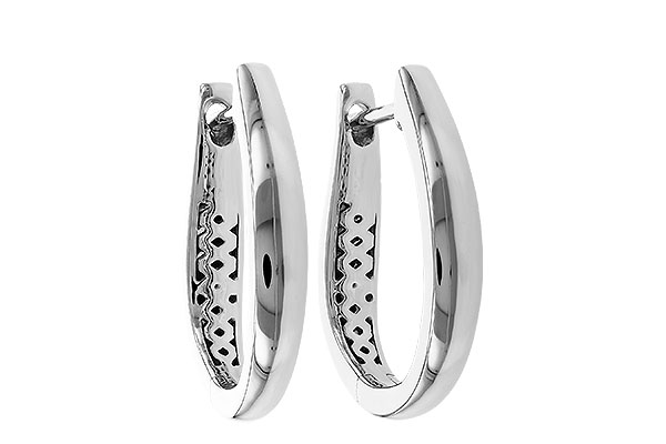 B329-78531: GOLD EARRINGS (17MM)
