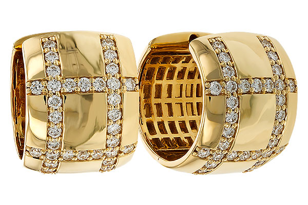 B329-79404: EARRINGS .75 TW