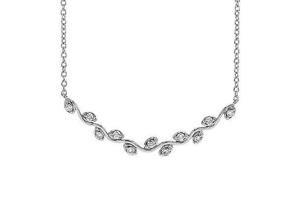 B329-80313: NECKLACE .25 TW (18")