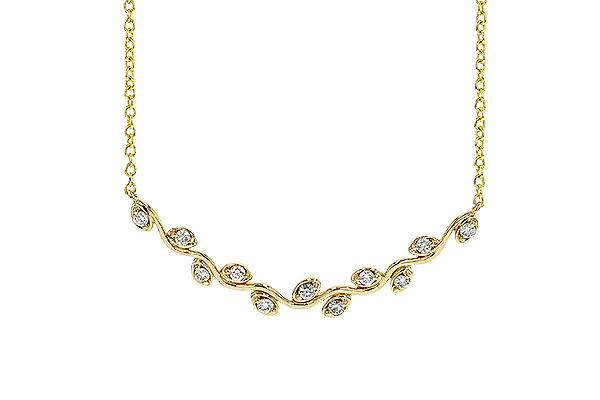B329-80313: NECKLACE .25 TW (18")