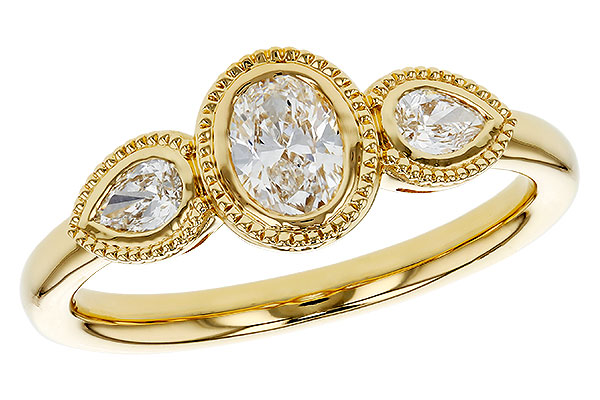 B329-80349: LDS DIA RG .60 TW FANCY CUT DIAMONDS