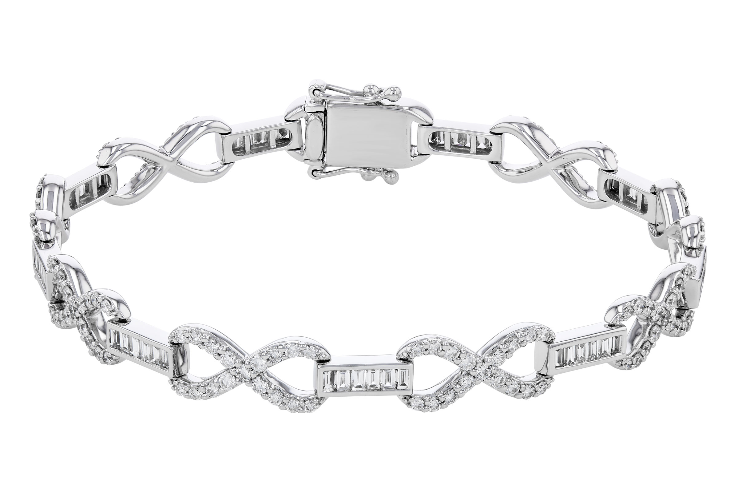 B330-65786: BRACELET 1.00 TW BAG 2.45 TW (7")