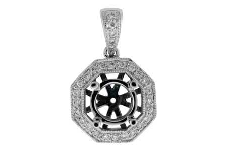 C150-65804: SEMI PENDANT .25 TW