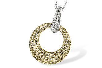 C244-30349: NECK 1.64 YELLOW DIAS 1.90 TW
