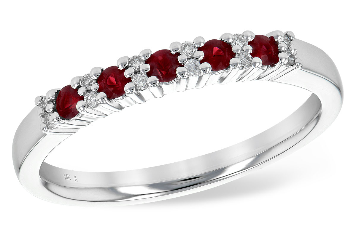 C245-19449: LDS WED RG .22 RUBY .29 TGW