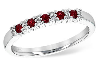 C245-19449: LDS WED RG .22 RUBY .29 TGW