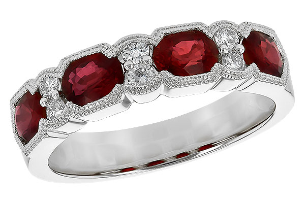 C245-20340: LDS WED RG 1.66 RUBY 1.84 TGW (5x4MM RUBY)