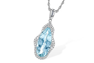 C245-23940: NECK 3.97 AQUAMARINE 4.20 TGW