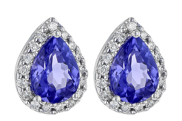C245-23986: EARR 1.15 TW TANZANITE 1.32 TGW