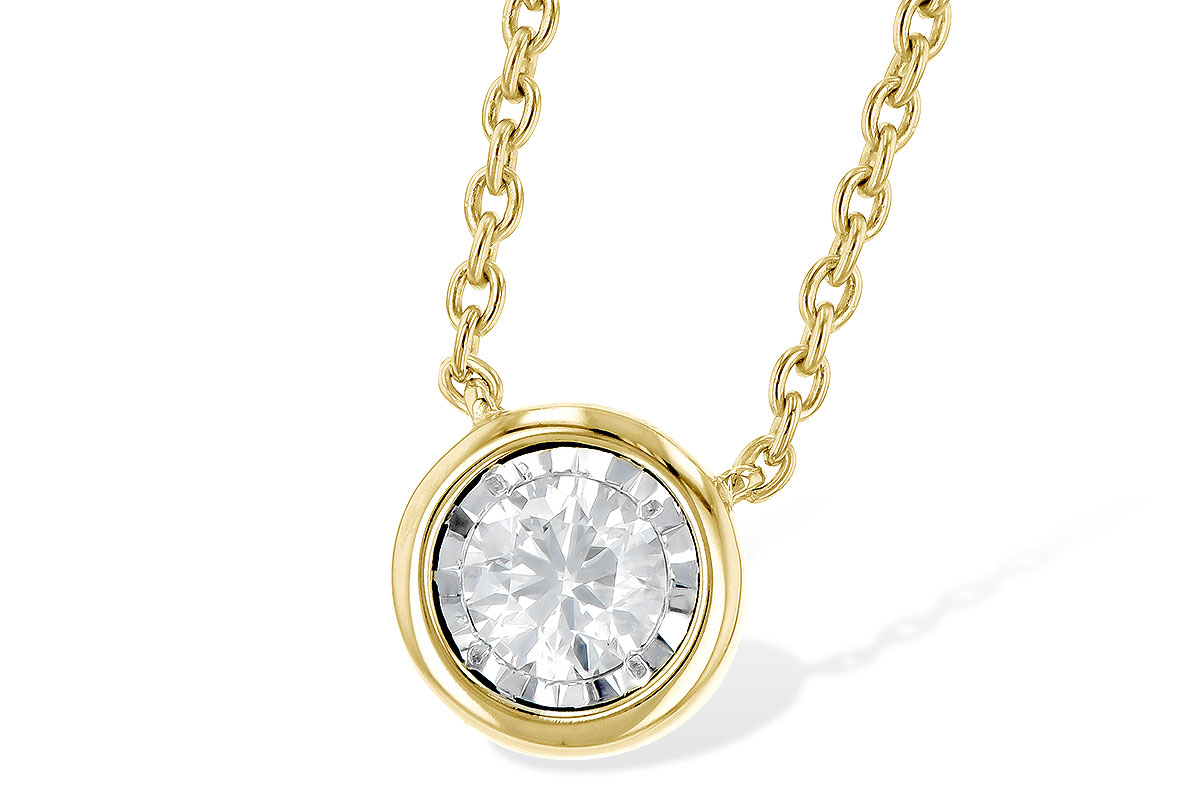 C327-91213: NECKLACE .24 BR (18")