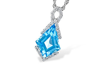 C327-93004: NECK 2.40 BLUE TOPAZ 2.53 TGW