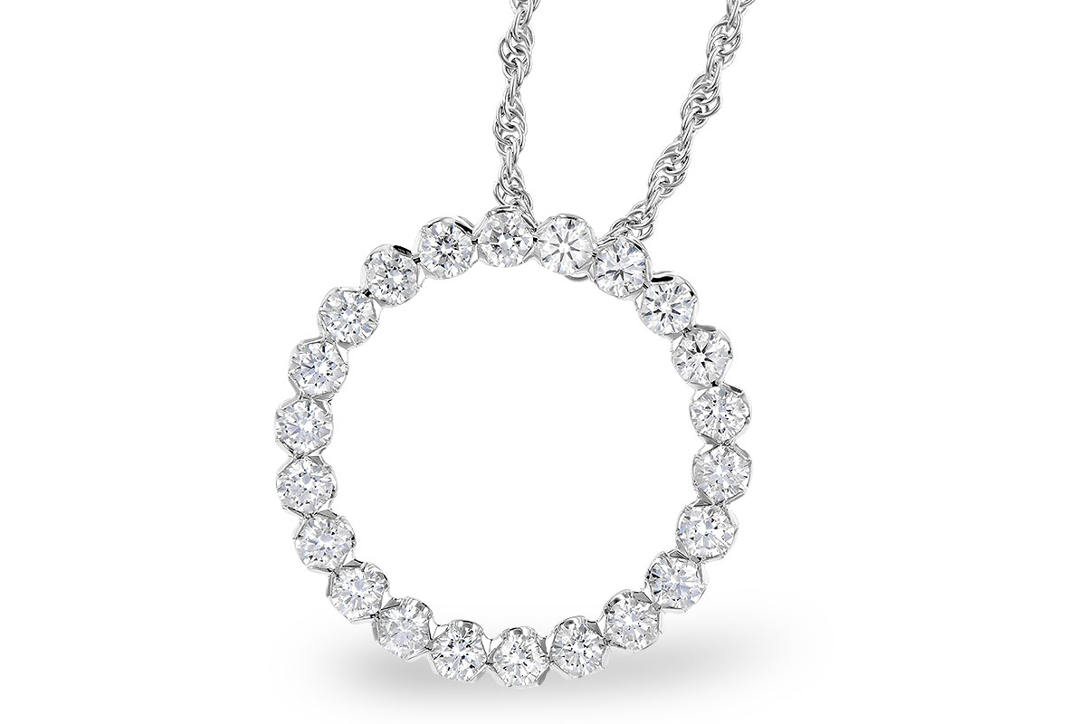 C327-96640: NECKLACE 1.00 TW