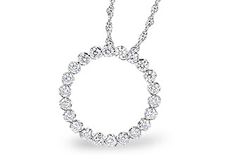 C327-96640: NECKLACE 1.00 TW