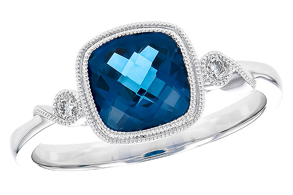 C328-82095: LDS RG 1.70 LONDON BLUE TOPAZ 1.75 TGW