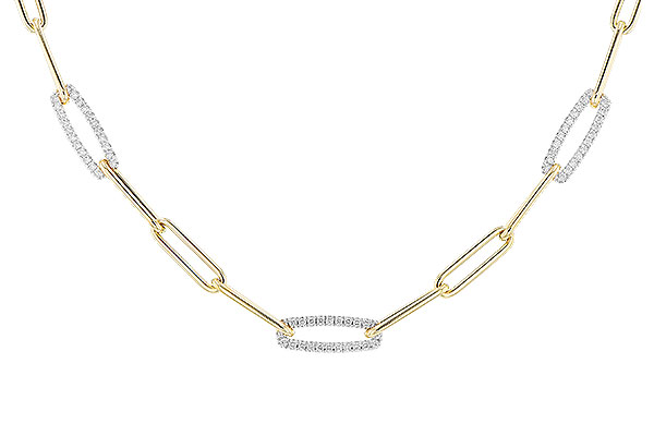 C328-82177: NECKLACE .75 TW (17 INCHES)