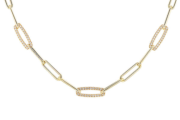 C328-82177: NECKLACE .75 TW (17 INCHES)