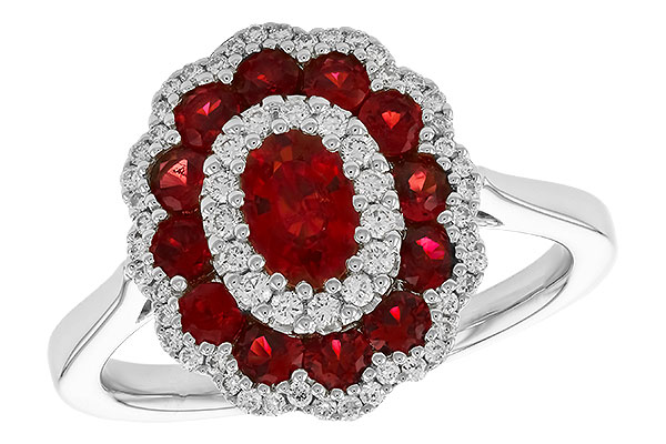 C328-90349: LDS RG 1.29 TW RUBY 1.52 TGW (6x4 MM RUBY)